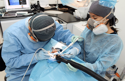 mercury-removal mercury removal performed by a dentist