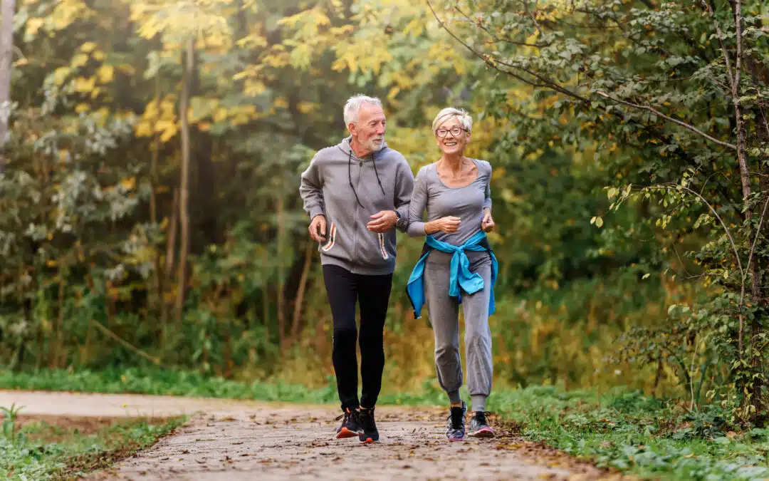 couple exercising